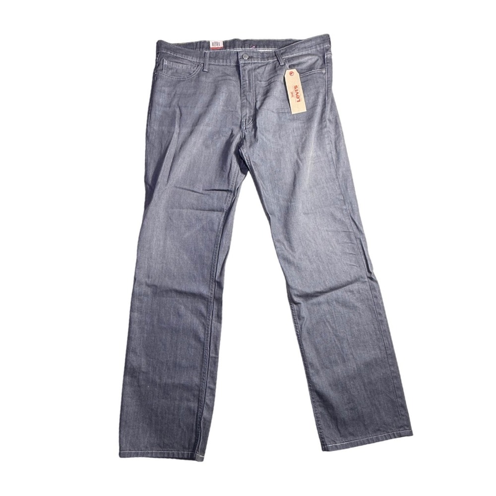 Levis 541 Athletic Taper Gray Stretch Jeans Mens 42x34 NWT 181810021-2247